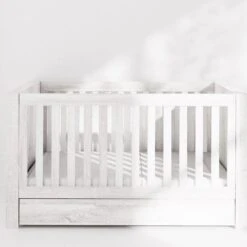 Mamas & Papas Franklin Cotbed – White Wash 17 Mamas & Papas Franklin Cotbed – White Wash -Kiddies Kingdom Store bjtyi678o09