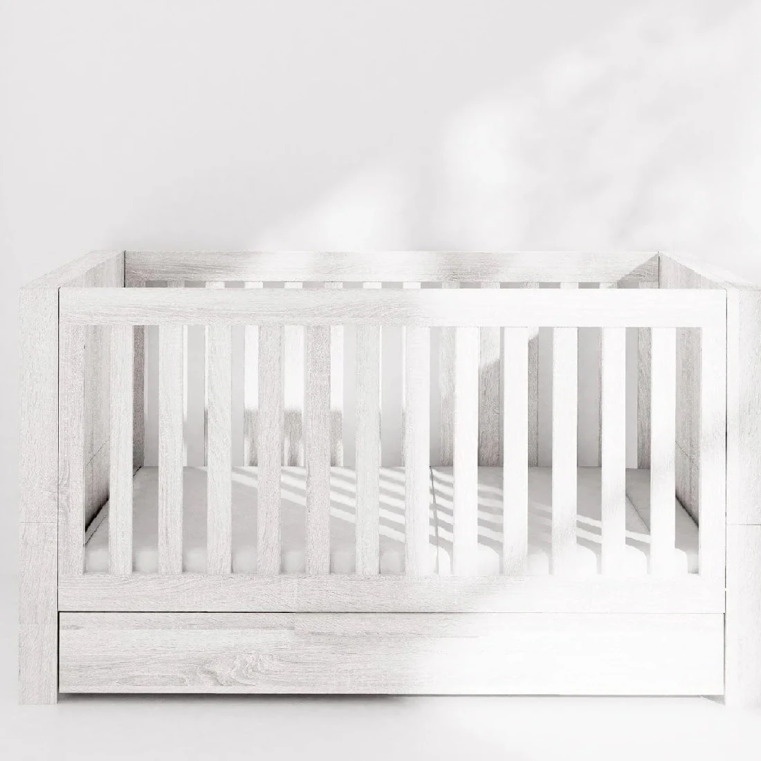 Mamas & Papas Franklin 2 Piece Cotbed Set With Dresser Changer – White Wash 16 Mamas & Papas Franklin 2 Piece Cotbed Set With Dresser Changer – White Wash - Image 16