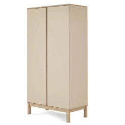 Obaby Astrid 4 Piece Nursery Room Set/Mattress- Satin/Oak -Kiddies Kingdom Store bmbv 1