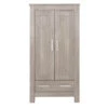 Babystyle Bordeaux Double Nursery Wardrobe – Ash