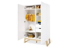 Pinolino Bridge 3 Piece Nursery Room Set 13 Pinolino Bridge 3 Piece Nursery Room Set -Kiddies Kingdom Store bridge wardrobe 3 768x527 1