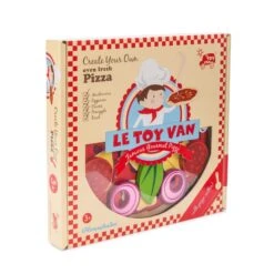 Le Toy Van Wooden Toy Pizza 6 Le Toy Van Wooden Toy Pizza -Kiddies Kingdom Store bv 1