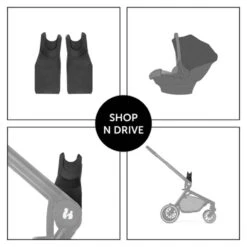 Hauck Move So Simply Universal Adapter Black -Kiddies Kingdom Store bvcnc