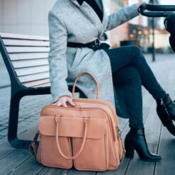 Bizzi Growin Vegan Leather Pod Bag Porcini 21 Bizzi Growin Vegan Leather Pod Bag Porcini -Kiddies Kingdom Store bzg pod vegan leather porcini 10