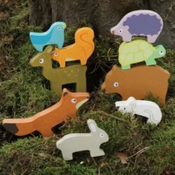 Le Toy Van Forest Animals Wooden Stacking Toy 9 Le Toy Van Forest Animals Wooden Stacking Toy -Kiddies Kingdom Store cc 1