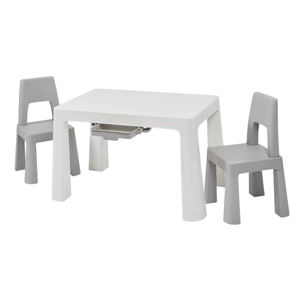 Liberty House Toys Grey Kids Height Adjustable Table And Chairs Set 8 Liberty House Toys Grey Kids Height Adjustable Table And Chairs Set - Image 8