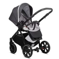 Noordi Sole Go 2in1 Pram – Antracite -Kiddies Kingdom Store cfgbyt