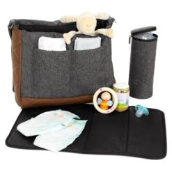 ABC Design Asphalt Urban Changing Bag -Kiddies Kingdom Store changing bga urban 4