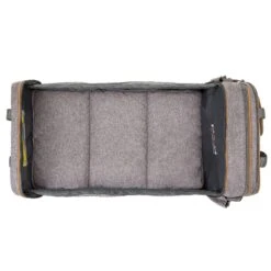 Bizzi Growin Travel Crib Changing Bag Windsor Grey -Kiddies Kingdom Store changing pod grey