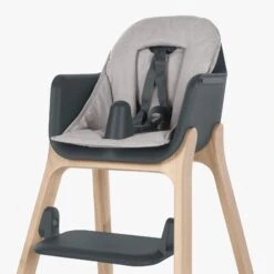 UPPAbaby Ciro Highchair Cushion – Grey 5 UPPAbaby Ciro Highchair Cushion – Grey -Kiddies Kingdom Store ciro highchair cushion 3 1