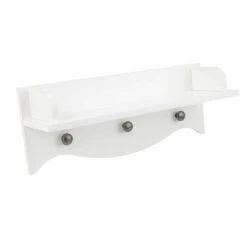 CuddleCo Clara 5 Piece Nursery Set – White -Kiddies Kingdom Store cuddleco clara shelf 3