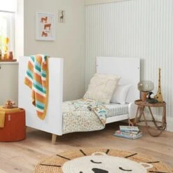 Tutti Bambini Fika 4in1 6 Piece Room Set Bundle – White/Light Oak -Kiddies Kingdom Store cvgtr 3