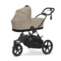 Cybex Cybex Cot S – Almond Beige -Kiddies Kingdom Store cybex cot s almond beige