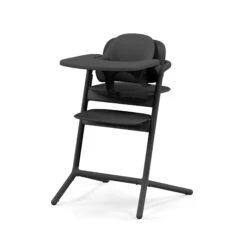 Cybex Lemo 4-in-1 Highchair Set – Stunning Black -Kiddies Kingdom Store cybex lemo 4 in 1 black 4
