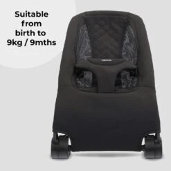 My Babiie Reclining Baby Bouncer – Black -Kiddies Kingdom Store dbhrjtky