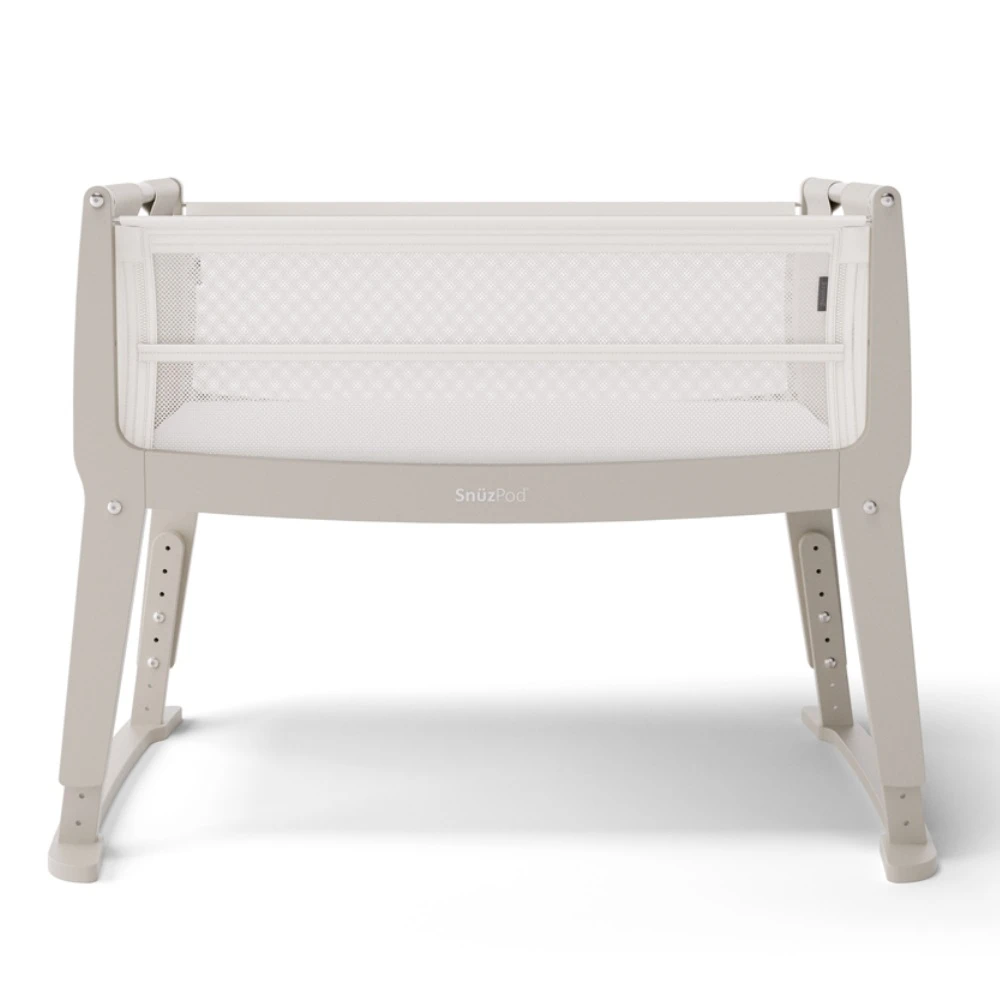 SnuzPod Studio Bedside Crib With Mattress Oslo Grey 9 SnuzPod Studio Bedside Crib With Mattress Oslo Grey - Image 9