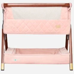 Tutti Bambini CoZee Luxe Mini Me Crib – Walnut & Blush 16 Tutti Bambini CoZee Luxe Mini Me Crib – Walnut & Blush -Kiddies Kingdom Store dcfghnj
