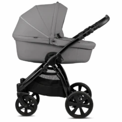 Noordi Fjordi Leather 2 In 1 Pram – Sleet -Kiddies Kingdom Store ddfd 1