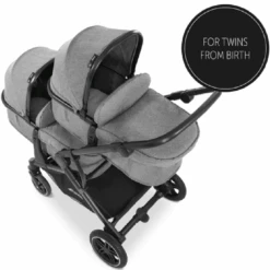 Hauck Melange Grey Atlantic Twin Joie Travel System -Kiddies Kingdom Store ddggd 4