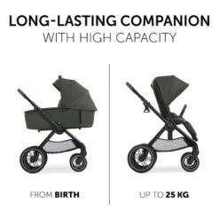 Hauck Walk N Care All In One – Dark Olive -Kiddies Kingdom Store ddtr65