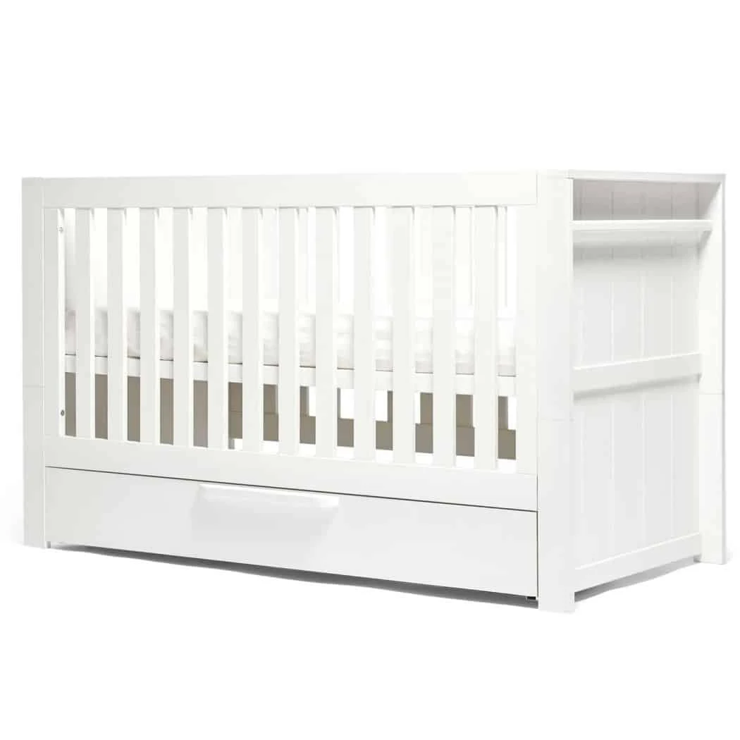 Mamas & Papas Franklin Nursery Room Set Bundle With Shelf – White Wash 2 Mamas & Papas Franklin Nursery Room Set Bundle With Shelf – White Wash - Image 2