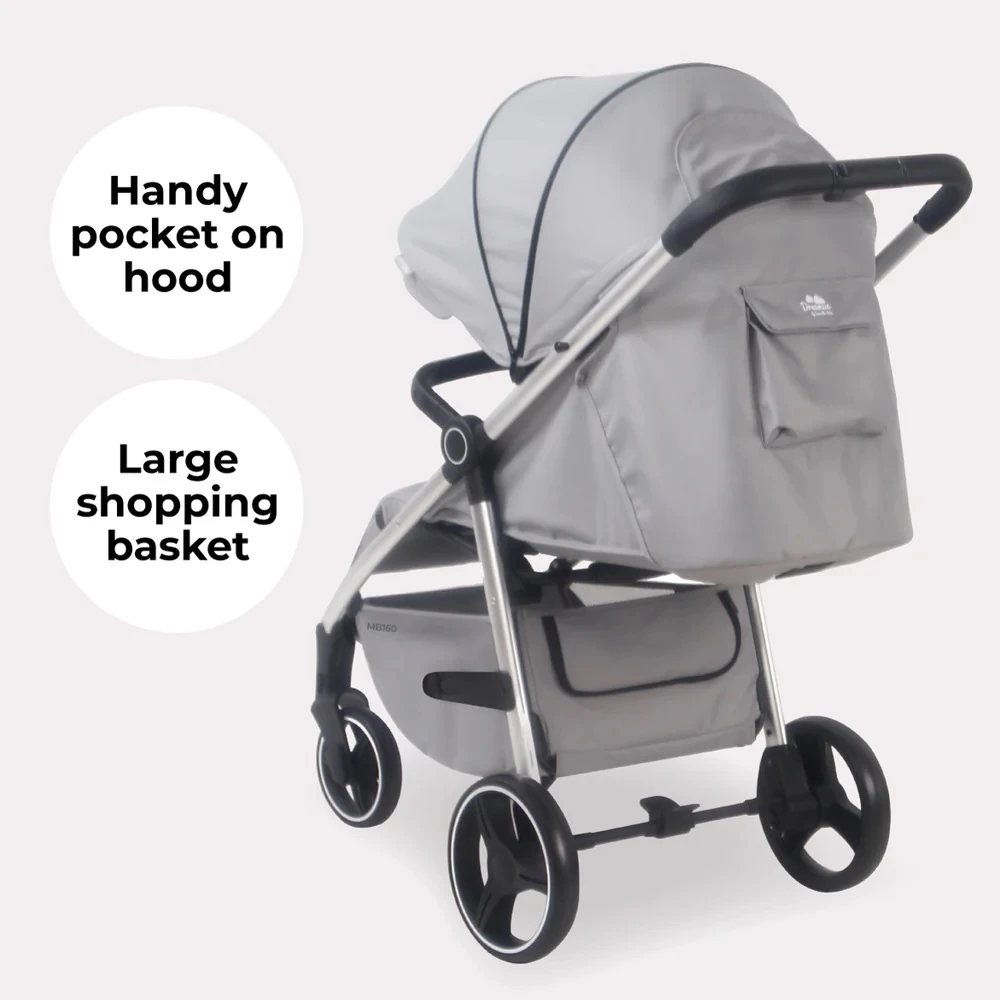 My Babiie MB160 Grey Tropical Plus Pushchair 3 My Babiie MB160 Grey Tropical Plus Pushchair - Image 3