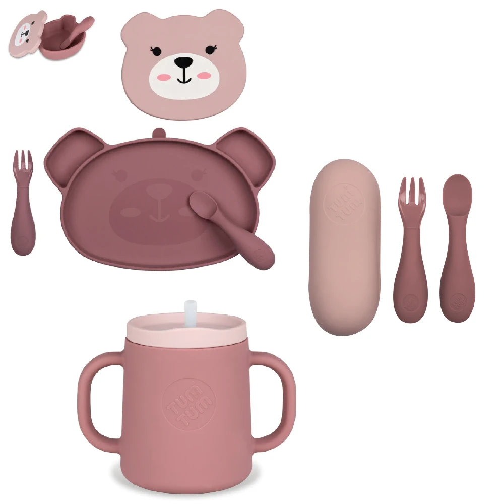 Tum Tum Pink Feeding Bundle 1 Tum Tum Pink Feeding Bundle