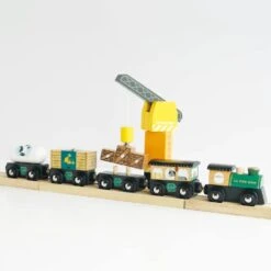 Le Toy Van Great Green Train -Kiddies Kingdom Store dge4 1