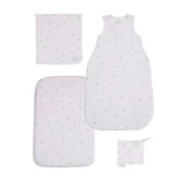 Silver Cross Rosa And Blue For Silver Cross Cot Bed Starter Set – Duckling Print