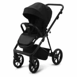 Mee-Go Milano Evo 3in1 Cabriofix + Base Travel System – Abstract Black -Kiddies Kingdom Store dget4 1