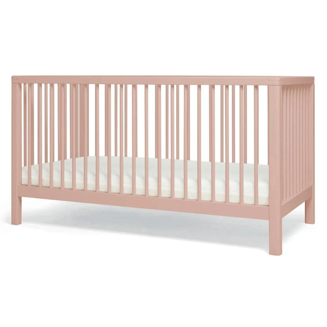 Mamas & Papas Solo Cot Bed And Mattress – Blush 1 Mamas & Papas Solo Cot Bed And Mattress – Blush