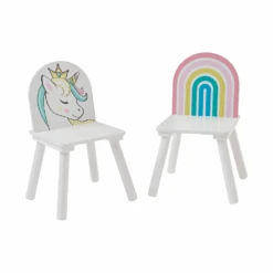 Liberty House Toys Kids Unicorn Table And Chair Set -Kiddies Kingdom Store dghutr