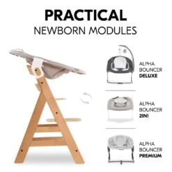 Hauck Alpha+ Natural Wooden Highchair 15 Hauck Alpha+ Natural Wooden Highchair -Kiddies Kingdom Store dgrfthy