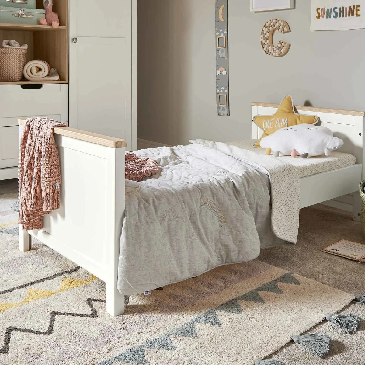 Mamas & Papas Harwell 2 Piece With Mattress – White 8 Mamas & Papas Harwell 2 Piece With Mattress – White - Image 8