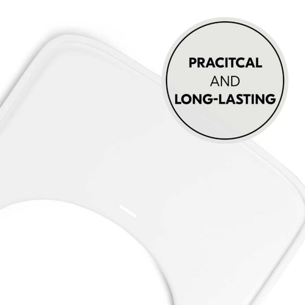 Hauck Alpha Wooden Tray – White 2 Hauck Alpha Wooden Tray – White - Image 2