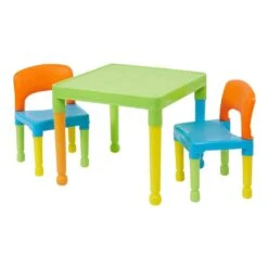 Liberty House Toys Multi-Coloured Table And 2 Chairs 7 Liberty House Toys Multi-Coloured Table And 2 Chairs -Kiddies Kingdom Store dhye57