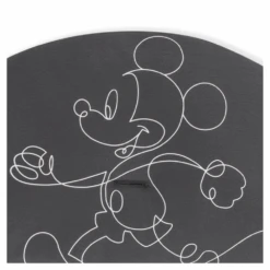 Hauck Alpha Highchair Pad Select – Mickey Mouse Anthracite -Kiddies Kingdom Store drhhr