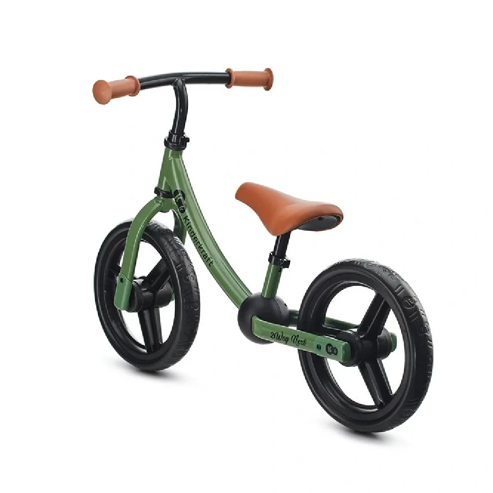 Kinderkraft Balance Bike 2WAY NEXT – Green 2 Kinderkraft Balance Bike 2WAY NEXT – Green - Image 2
