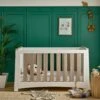 CuddleCo Ada Cot Bed – White And Ash
