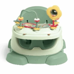 Mamas & Papas Bug Floor And Booster Seat With Activity Tray – Eucalyptus -Kiddies Kingdom Store dtrt 1