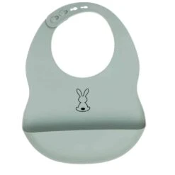 Nattou Silicone Bib Sage Green