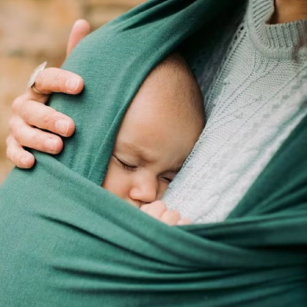 Tutti Bambini Boba Wrap Serenity Organic Rainforest 3 Tutti Bambini Boba Wrap Serenity Organic Rainforest - Image 3