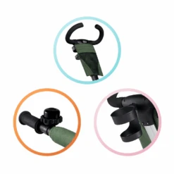 Kinderkraft Mauvelous Pink SPINSTEP Trike -Kiddies Kingdom Store eaeatae