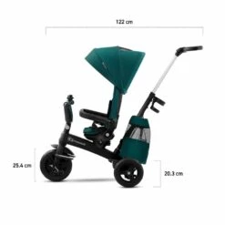 Kinderkraft Midnight Green Easytwist Trike -Kiddies Kingdom Store easytwist green 17