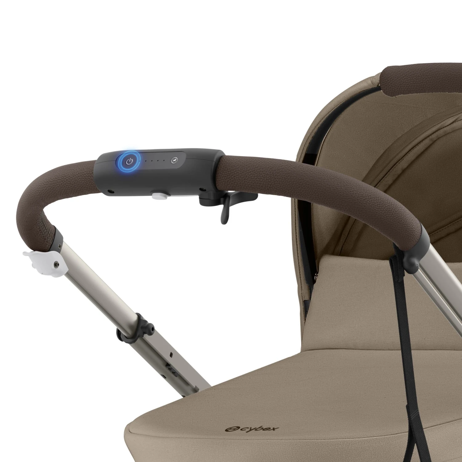 Cybex EGazelle S Twin Pushchair – Almond Beige 6 Cybex EGazelle S Twin Pushchair – Almond Beige - Image 6