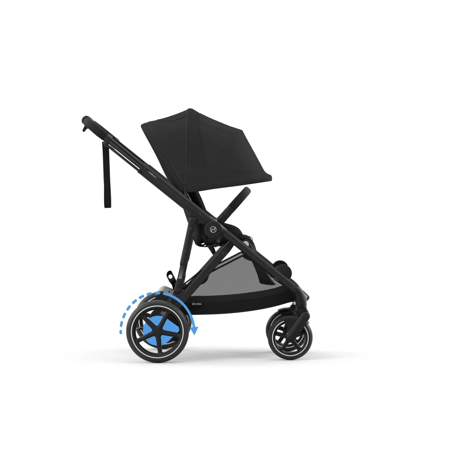 Cybex EGazelle S Pushchair Black – Moon Black 2 Cybex EGazelle S Pushchair Black – Moon Black - Image 2