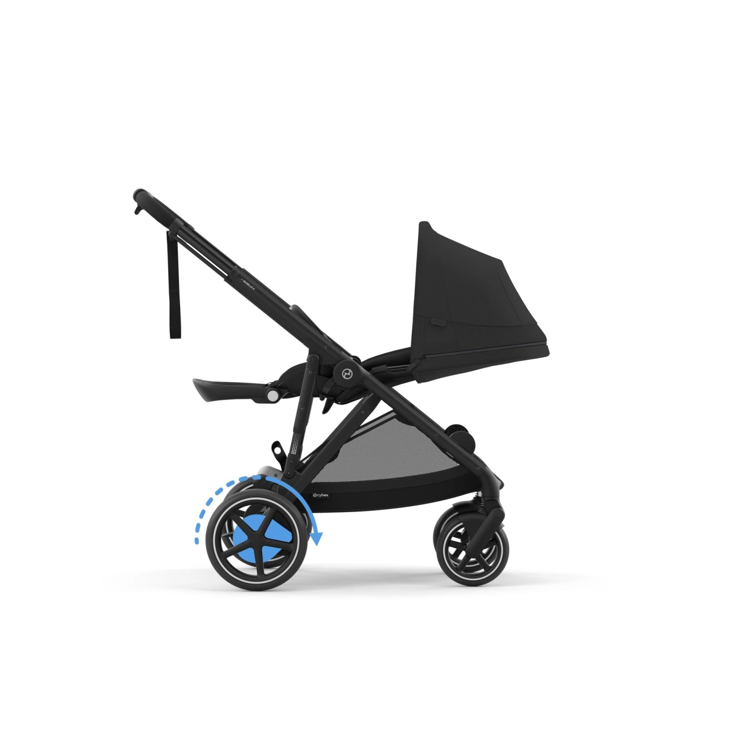 Cybex EGazelle S Pushchair Black – Moon Black 4 Cybex EGazelle S Pushchair Black – Moon Black - Image 4