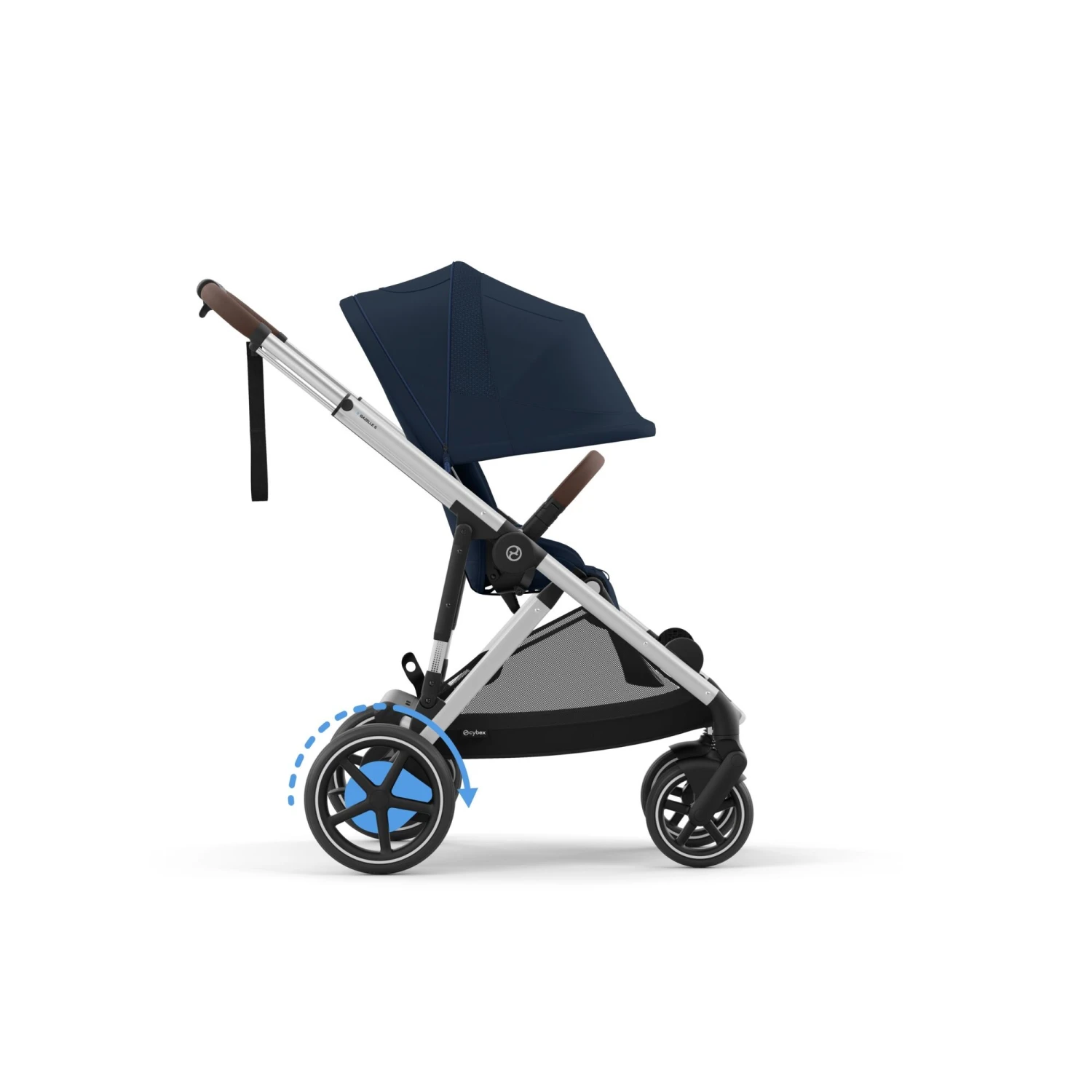 Cybex EGazelle S Twin Pushchair – Ocean Blue 3 Cybex EGazelle S Twin Pushchair – Ocean Blue - Image 3