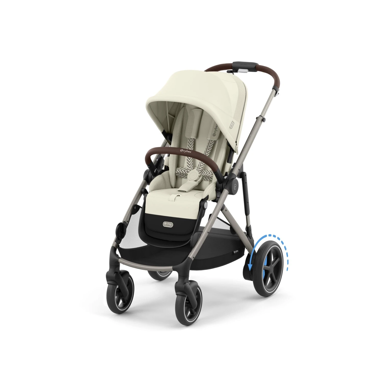 Cybex EGazelle S Pushchair – Seashell Beige 1 Cybex EGazelle S Pushchair – Seashell Beige
