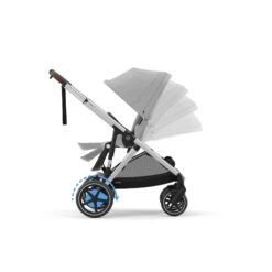Cybex EGazelle S Twin Pushchair – Stone Grey -Kiddies Kingdom Store egazelle ston grey 3 1